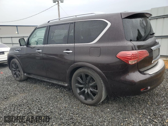 2013 Infiniti QX56 with VIN JN8AZ2NE2D9041441, listed as a Copart auction lot 50211065 with 143,876 mi miles and Clean Title. Bid and sale history available at carsss.com. Image 2.
