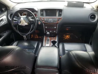 2018 Nissan Pathfinder Platinum z VIN 5N1DR2MN5JC610951, wystawiony jako Copart lot #46655905 z przebiegiem 97 539 mil mil oraz Szkoda całkowita • Salvage title. Historia ofert i sprzedaży dostępna na DreamBid. Obrazek 8.