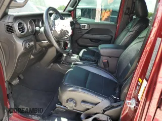 2021 Jeep Wrangler Unlimited Sahara High Altitude с VIN 1C4HJXEG7MW604145, выставлен на аукционе Copart как лот 61352514 с пробегом 55 459 миль миль и Списание • Salvage title. История ставок и продаж доступна на DreamBid. Изображение 7.