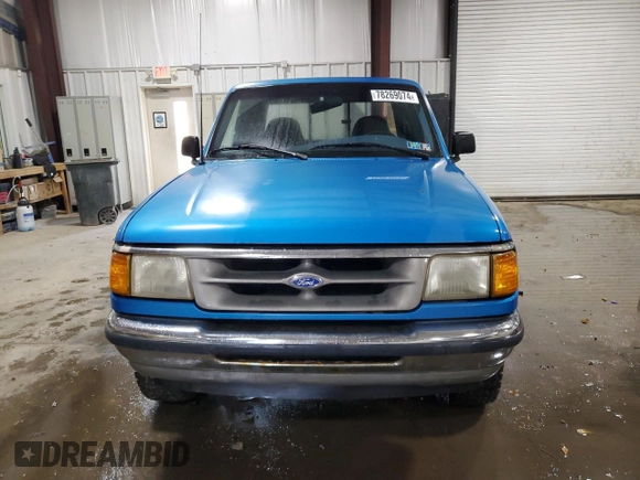 1995 Ford Ranger XLT with VIN 1FTDR15X7SPB20603, listed as a Copart auction lot 78269074 with 215,551 mi miles and Salvage Title. Bid and sale history available at DreamBid. Image 5.
