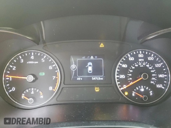 2018 Kia Optima LX with VIN 5XXGT4L39JG210194, listed as a Copart auction lot 86738414 with 54,713 mi miles and Salvage Title. Bid and sale history available at carsss.com. Image 9.