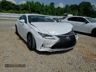 2017 Lexus RC 200t with VIN JTHHA5BC9H5007109, listed as a Copart auction lot 60424705 with 52,543 mi miles and Salvage title. Bid and sale history available at DreamBid. Image 13.