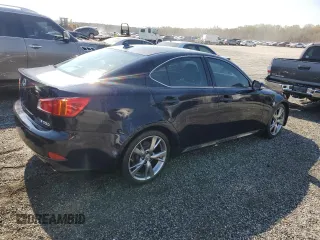 2010 Lexus IS 250 with VIN JTHBF5C2XA5118058, listed as a Copart auction lot 50803475 with 206,933 mi miles and Salvage Title. Bid and sale history available at DreamBid. Image 3.