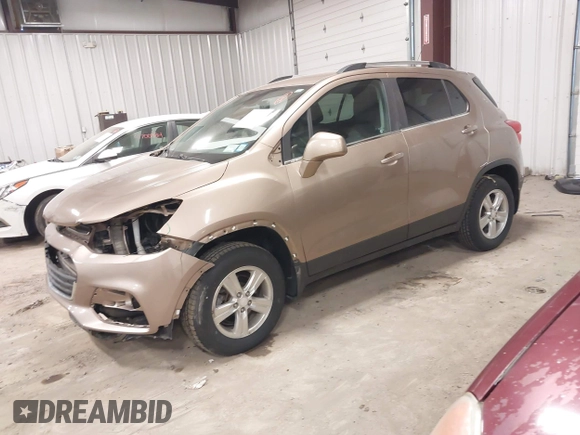 2018 Chevrolet Trax LT with VIN 3GNCJPSB4JL161027, listed as a IAAI auction lot 41750427 with 64,683 mi miles. Bid and sale history available at carsss.com. Image 17.