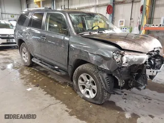 2019 Toyota 4Runner SR5 with VIN JTEZU5JRXK5192308, listed as a IAAI auction lot 41327678 with 127,320 mi miles. Bid and sale history available at carsss.com. Image 1.