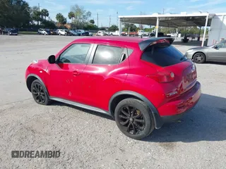 2014 Nissan Juke Nismo with VIN JN8AF5MR0ET353793, listed as a IAAI auction lot 41417228 with 104,168 mi miles and . Bid and sale history available at DreamBid. Image 3.