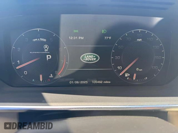 2014 Land Rover Range Rover Supercharged с VIN SALGS2TF9EA174325, выставлен на аукционе Copart как лот 62036815 с пробегом 105 462 миль миль и На запчасти • Non repairable. История ставок и продаж доступна на DreamBid. Изображение 9.