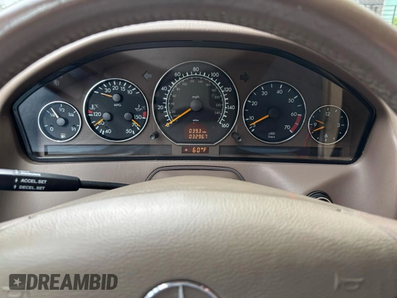 2002 Mercedes-Benz SL 500 with VIN WDBFA68F42F204673, listed as a Copart auction lot 56757525 with 32,967 mi miles and Clean title. Bid and sale history available at DreamBid. Image 8.
