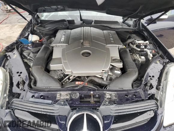 2007 Mercedes-Benz SLK-Class 5.5L AMG with VIN WDBWK73FX7F144982, listed as a Copart auction lot 81368744 with 0 mi miles and Salvage Title. Bid and sale history available at carsss.com. Image 11.