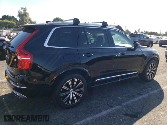 2021 Volvo XC90 Inscription Expression with VIN YV4BR0CL2M1675561, listed as a Copart auction lot 71400423 with 24,550 mi miles. Bid and sale history available at carsss.com. Image 3.