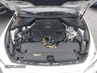 2021 Infiniti Q50 3.0t LUXE with VIN JN1EV7BP0MM706932, listed as a IAAI auction lot 41855442 with 62,941 mi miles. Bid and sale history available at carsss.com. Image 10.