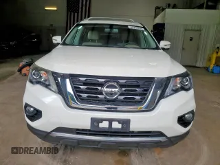 2017 Nissan Pathfinder Platinum с VIN 5N1DR2MN7HC632492, выставлен на аукционе Copart как лот 60249745 с пробегом 73 355 миль миль и Списание • Salvage title. История ставок и продаж доступна на DreamBid. Изображение 5.