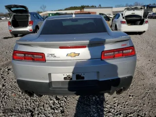 2015 Chevrolet Camaro SS with VIN 2G1FK1EJ4F9266107, listed as a Copart auction lot 86347574 with 56,947 mi miles and Salvage Title. Bid and sale history available at carsss.com. Image 6.