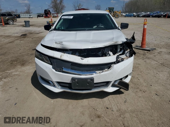 2016 Chevrolet Impala LS with VIN 2G11X5SA8G9125825, listed as a Copart auction lot 52312695 with 78,719 mi miles and Salvage title. Bid and sale history available at DreamBid. Image 5.