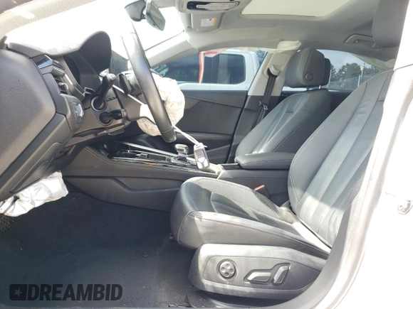 2021 Audi A5 Sportback Premium Plus z VIN WAUCBCF59MA026038, wystawiony jako Copart lot #61085185 z przebiegiem 75 145 mil mil oraz Czysty tytuł • Clean title. Historia ofert i sprzedaży dostępna na DreamBid. Obrazek 7.