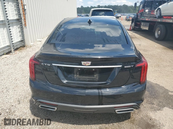 2020 Cadillac CT5 Luxury z VIN 1G6DM5RK9L0155385, wystawiony jako Copart lot #59046734 z przebiegiem 53 583 mil mil oraz Szkody całkowita. Historia ofert i sprzedaży dostępna na DreamBid. Obrazek 6.