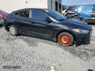 2017 Hyundai Elantra SE with VIN KMHD74LF6HU367120, listed as a Copart auction lot 66754294 with 63,966 mi miles and Salvage Title. Bid and sale history available at carsss.com. Image 4.