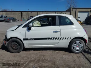 2012 FIAT 500 Pop with VIN 3C3CFFAR3CT343957, listed as a IAAI auction lot 41898756 with 26,871 mi miles. Bid and sale history available at carsss.com. Image 15.