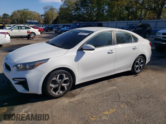 2019 Kia Forte LXS with VIN 3KPF24AD9KE110603, listed as a Copart auction lot 50315875 with 95,388 mi miles and Salvage Title. Bid and sale history available at carsss.com. Image 1.