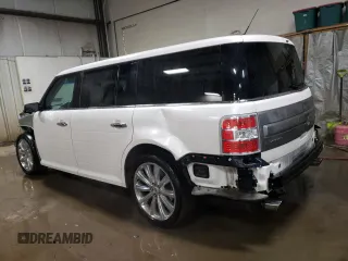 2018 Ford Flex Limited EcoBoost with VIN 2FMHK6DT9JBA16522, listed as a Copart auction lot 86332324 with 36,977 mi miles and Salvage Title. Bid and sale history available at carsss.com. Image 2.