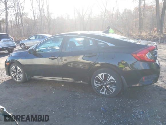 2017 Honda Civic Sedan EX-L with VIN 19XFC1F79HE214063, listed as a IAAI auction lot 41823628 with 45,314 mi miles. Bid and sale history available at carsss.com. Image 14.