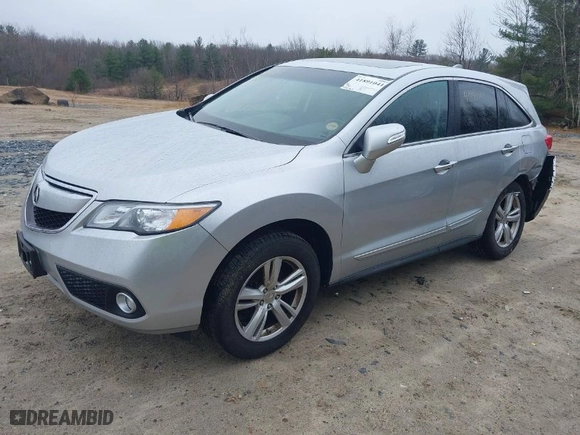 2015 Acura RDX Tech Pkg with VIN 5J8TB4H57FL008734, listed as a IAAI auction lot 41891041 with 127,156 mi miles. Bid and sale history available at carsss.com. Image 2.