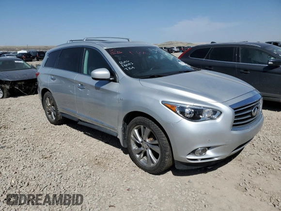 2014 Infiniti QX60 with VIN 5N1AL0MM6EC548126, listed as a Copart auction lot 52771335 with 166,479 mi miles and Clean Title. Bid and sale history available at DreamBid. Image 4.