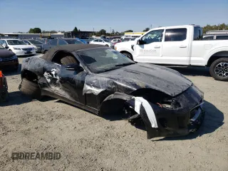 2014 Jaguar F-Type V6 with VIN SAJWA6E75E8K03346, listed as a Copart auction lot 69998944 with Not Provided miles and Salvage Title. Bid and sale history available at DreamBid. Image 4.