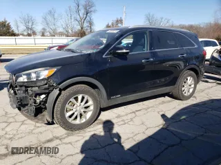 2016 Kia Sorento LX with VIN 5XYPGDA55GG180138, listed as a Copart auction lot 86899814 with 119,508 mi miles and Salvage Title. Bid and sale history available at carsss.com. Image 1.