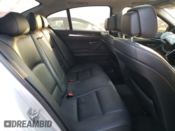 2012 BMW 5 Series 528i xDrive with VIN WBAXH5C57CDW03887, listed as a Copart auction lot 48521185 with 163,524 mi miles and Salvage Title. Bid and sale history available at carsss.com. Image 10.