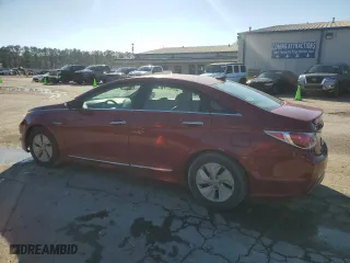 2014 Hyundai Sonata Hybrid with VIN KMHEC4A40EA110159, listed as a Copart auction lot 86592714 with 168,199 mi miles and Salvage Title. Bid and sale history available at carsss.com. Image 2.