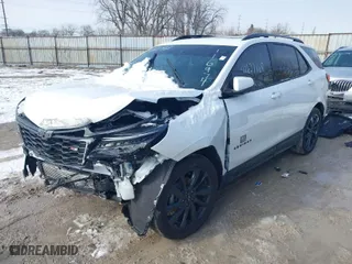 2022 Chevrolet Equinox RS with VIN 2GNAXMEV5N6116974, listed as a IAAI auction lot 41627868 with 47,350 mi miles. Bid and sale history available at carsss.com. Image 2.