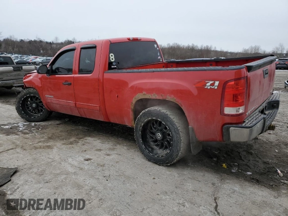 2013 GMC Sierra 1500 SLE z VIN 1GTR2VE74DZ247964, wystawiony jako Copart lot #45468895 z przebiegiem 139 226 mil mil oraz Szkoda całkowita • Salvage title. Historia ofert i sprzedaży dostępna na DreamBid. Obrazek 2.