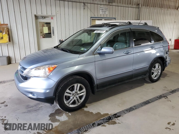 2010 Honda CR-V EX-L z VIN 5J6RE4H75AL038190, wystawiony jako Copart lot #58813855 z przebiegiem 176 851 mil mil oraz Szkoda całkowita • Salvage title. Historia ofert i sprzedaży dostępna na DreamBid. Obrazek 1.