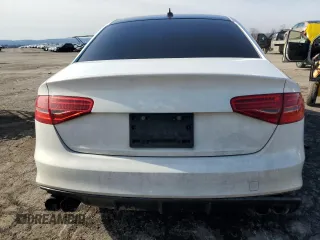 2016 Audi S4 Premium Plus with VIN WAUBGAFL6GA008567, listed as a Copart auction lot 44140285 with 0 mi miles and Salvage Title. Bid and sale history available at carsss.com. Image 6.