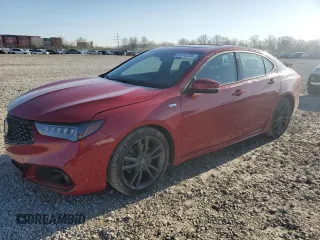 2018 Acura TLX w/A-SPEC Pkg z VIN 19UUB2F66JA009995, wystawiony jako Copart lot #52818205 z przebiegiem 60 127 mil mil oraz Szkoda całkowita • Salvage title. Historia ofert i sprzedaży dostępna na DreamBid. Obrazek 1.