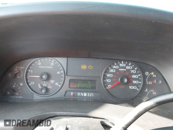 2006 Ford F-250 XL with VIN 1FTSF21P26EB85050, listed as a IAAI auction lot 42652890 with 236,226 mi miles and . Bid and sale history available at DreamBid. Image 7.
