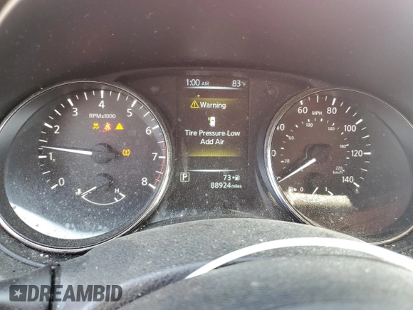 2017 Nissan Rogue S with VIN JN8AT2MT8HW136000, listed as a Copart auction lot 51361535 with 88,924 mi miles and Salvage Title. Bid and sale history available at carsss.com. Image 9.
