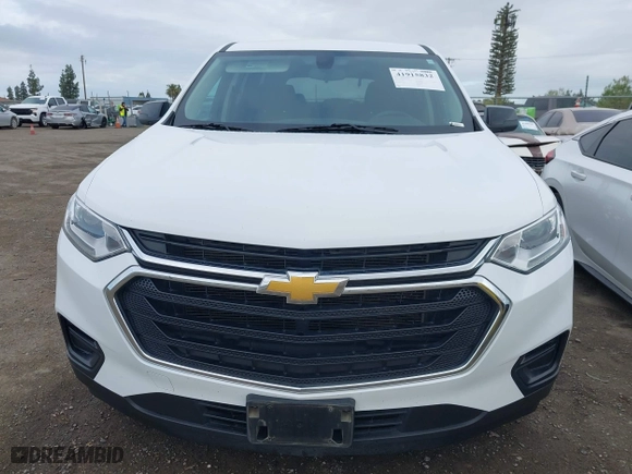 2021 Chevrolet Traverse LS with VIN 1GNERFKW3MJ222460, listed as a IAAI auction lot 41915832 with 69,261 mi miles. Bid and sale history available at carsss.com. Image 13.