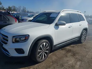 2020 Mercedes-Benz GLB with VIN W1N4M4GBXLW016379, listed as a IAAI auction lot 41307068 with 56,482 mi miles. Bid and sale history available at carsss.com. Image 2.