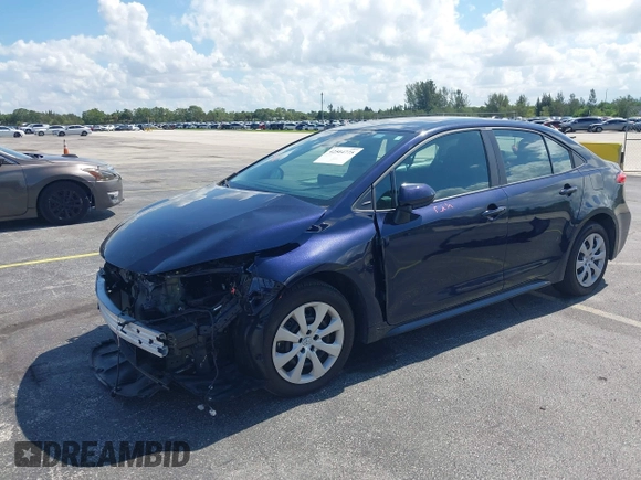 2024 Toyota Corolla LE with VIN 5YFB4MDE4RP103225, listed as a IAAI auction lot 42504775 with 17,025 mi miles and . Bid and sale history available at DreamBid. Image 18.