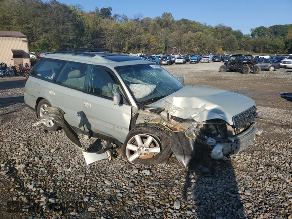 2004 Subaru Legacy Outback L.L. Bean with VIN 4S3BH806047610112, listed as a Copart auction lot 74496094 with Not provided miles and Salvage title. Bid and sale history available at DreamBid. Image 4.