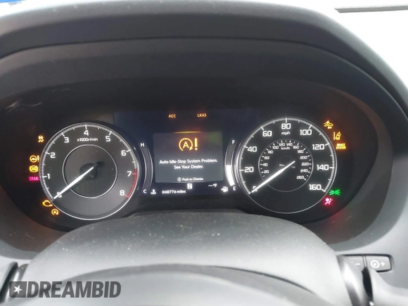 2020 Acura RDX with VIN 5J8TC1H33LL001401, listed as a IAAI auction lot 42037009 with 48,776 mi miles and . Bid and sale history available at carsss.com. Image 7.