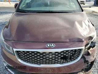 2016 Kia Sedona SX-L with VIN KNDME5C18G6145637, listed as a Copart auction lot 46602575 with 158,177 mi miles and Salvage Title. Bid and sale history available at carsss.com. Image 14.