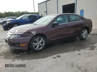 2012 Ford Fusion SE with VIN 3FAHP0HA3CR400074, listed as a Copart auction lot 59180065 with 168,416 mi miles and Salvage title. Bid and sale history available at DreamBid. Image 1.