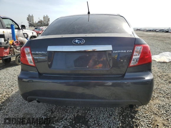 2011 Subaru Impreza Premium with VIN JF1GE6B6XBH500729, listed as a Copart auction lot 45536075 with 132,203 mi miles and Salvage title. Bid and sale history available at DreamBid. Image 6.