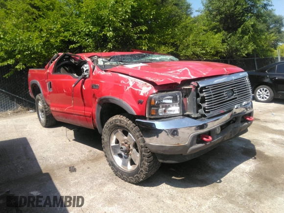 2002 Ford F-250 XL z VIN 1FTNX21L02ED61191, wystawiony jako IAAI lot #40279752 z przebiegiem Nie podano mil oraz . Historia ofert i sprzedaży dostępna na DreamBid. Obrazek 1.