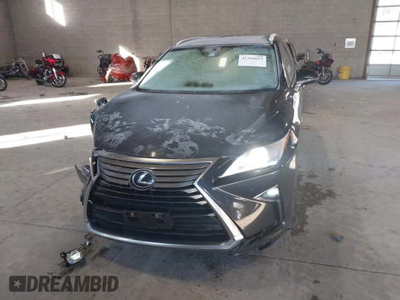 2017 Lexus RX with VIN 2T2BZMCA0HC089740, listed as a IAAI auction lot 41356053 with 65,196 mi miles. Bid and sale history available at carsss.com. Image 12.