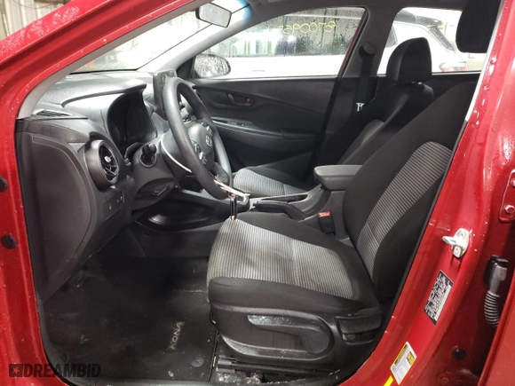 2022 Hyundai Kona SE with VIN KM8K22AB3NU866964, listed as a Copart auction lot 87009534 with 40,214 mi miles and Salvage Title. Bid and sale history available at carsss.com. Image 7.