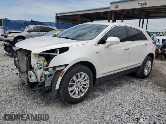 2019 Cadillac XT5 FWD with VIN 1GYKNARSXKZ207489, listed as a Copart auction lot 62912425 with 71,444 mi miles and Salvage title. Bid and sale history available at DreamBid. Image 1.